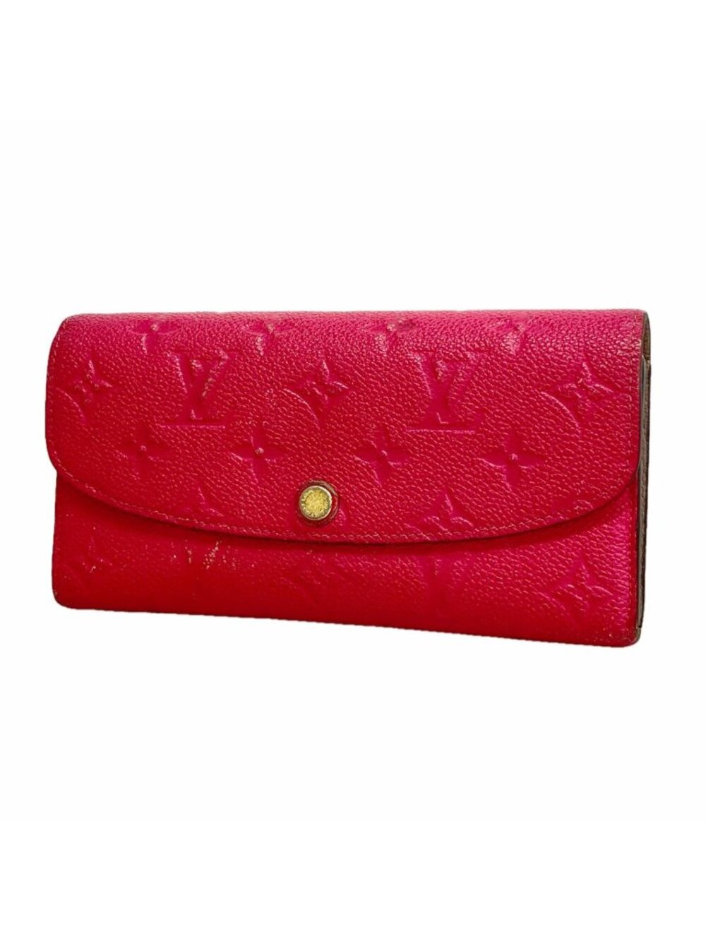 Louis Vuitton Wallet Monogram Empreinte Portefeuille Emily Hot Pink